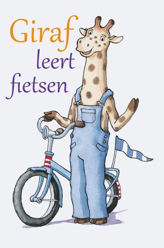 Giraf leert fietsen (Hardback)