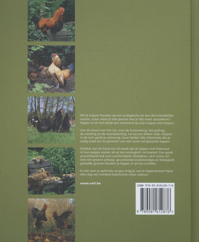 Kippen in de tuin (Hardback)