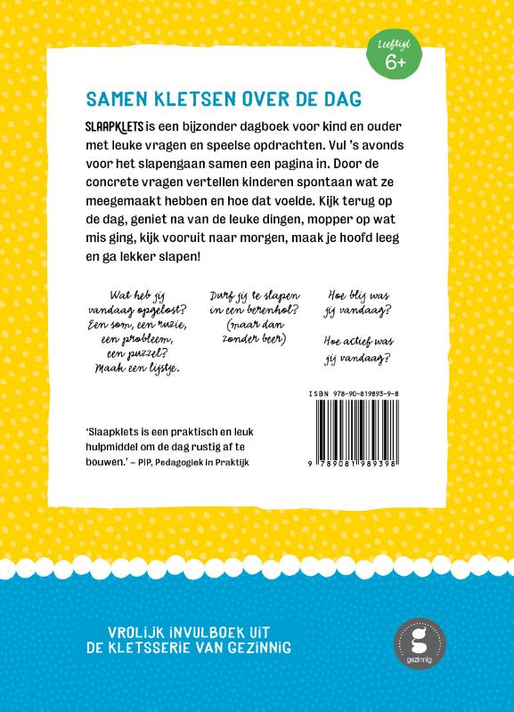 Slaapklets! (Hardback)