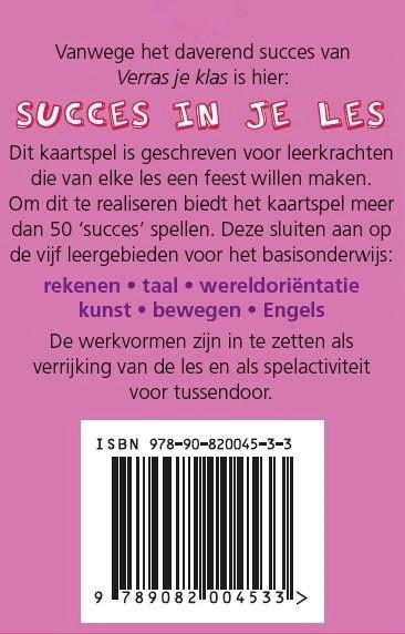 Succes in je les (Kaartspellen)