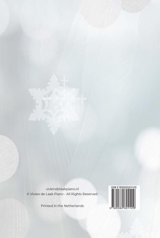 Vivien de Laak Melodic Piano Études For The Young Pianist (Vol. 2) - "The Christmas Specials" (Paperback)