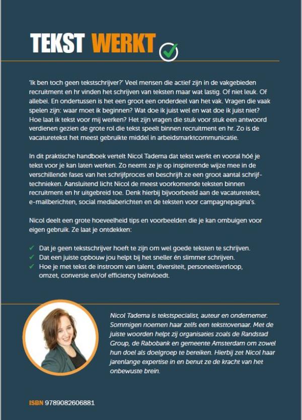 Tekst werkt (E-book)