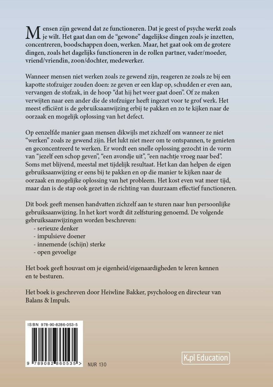 Jezelf Besturen (E-book)