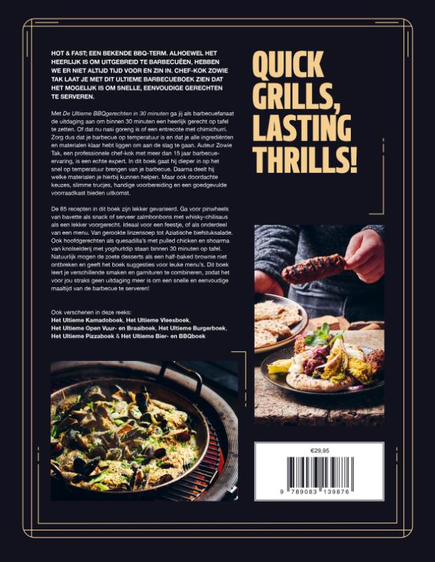 De Ultieme BBQgerechten in 30 minuten (Hardback)