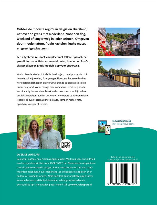 Net over de grens - Reizen dichtbij, in België & Duitsland (Hardback)