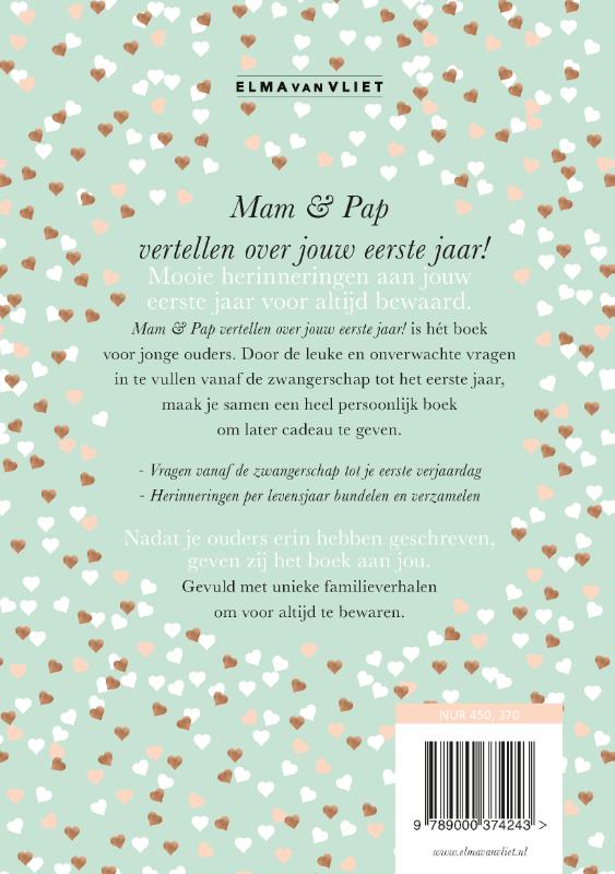 Mam en Pap vertellen over jouw eerste jaar (Hardback)
