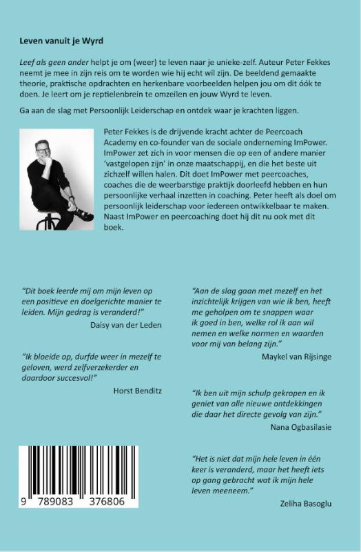 Leef als geen ander (Hardback)