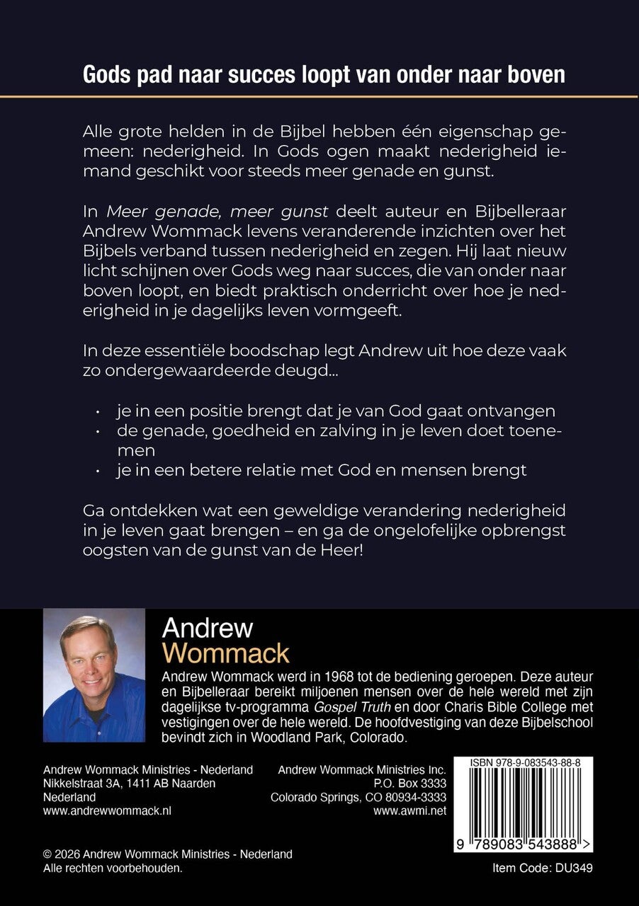 Meer genade, meer gunst (E-book)