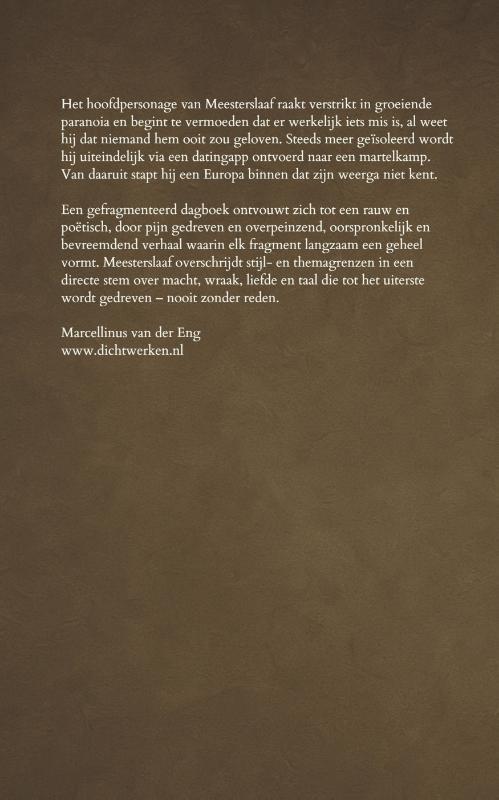 Meesterslaaf (Paperback)