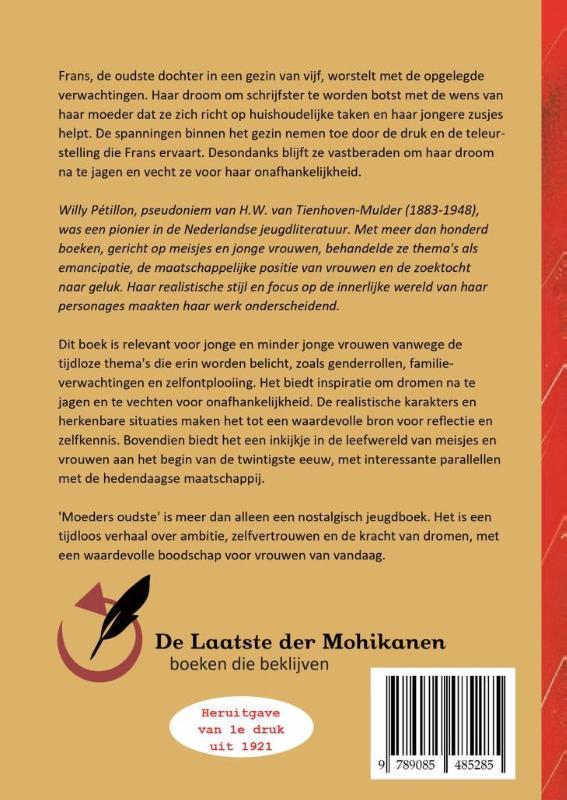 Moeders oudste (Paperback)