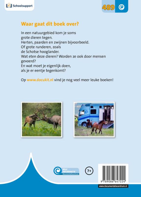 Grote dieren in de natuur (Hardback)