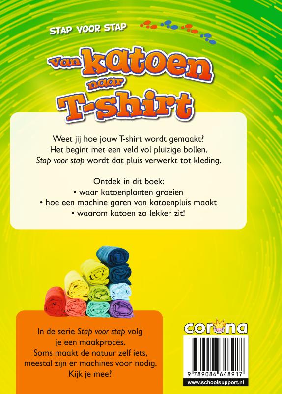 Van katoen naar t-shirt (Hardback)