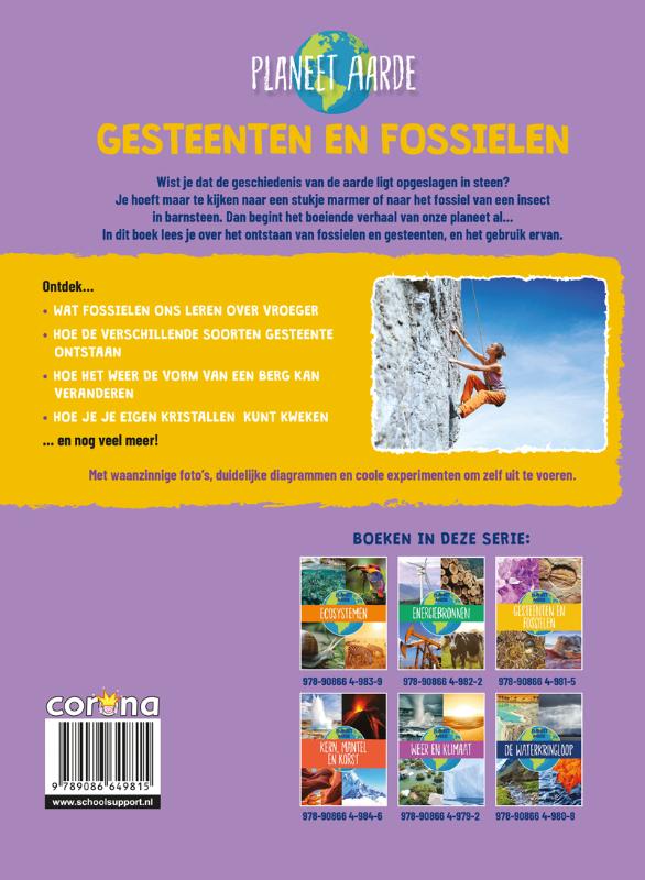Gesteenten en fossielen (Hardback)