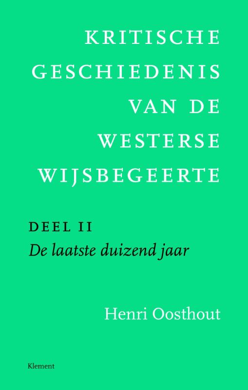 Kritische geschiedenis van de westerse wijsbegeerte (Paperback)