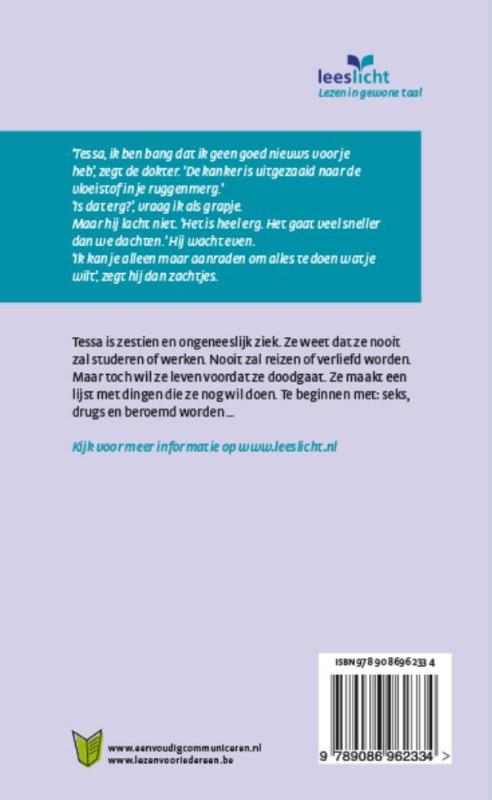 Voor ik doodga (Paperback)