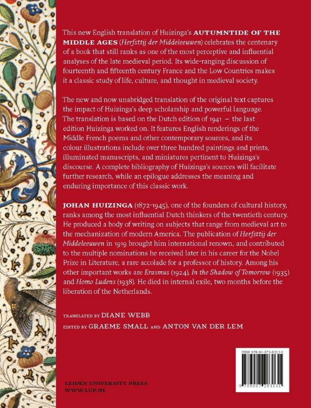 Autumntide of the Middle Ages (Hardback)