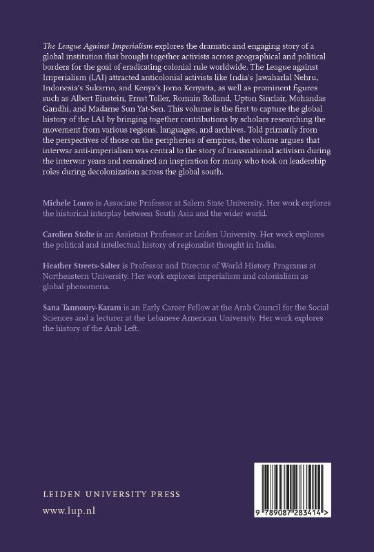 The League Against Imperialism (Paperback)