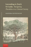 Lawmaking in Dutch Sri Lanka (Paperback)