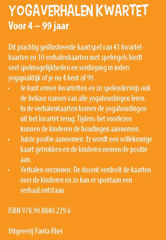 Yogaverhalen kwartet (Kaartspellen)