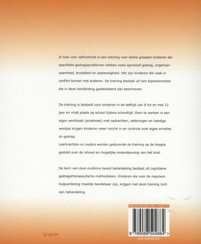 Ik kies voor zelfcontrole (Paperback)