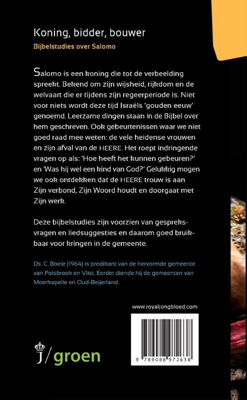 Koning, bidder, bouwer (Paperback)