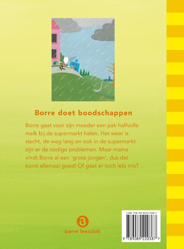 Borre doet boodschappen (Hardback)