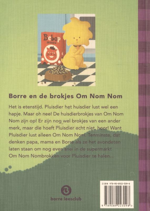 Borre en de brokjes om Nom Nom (Hardback)