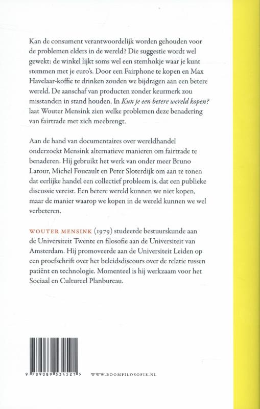 Kun je een betere wereld kopen? (Paperback)