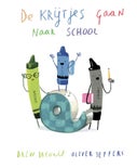 De krijtjes gaan naar school (Hardback)