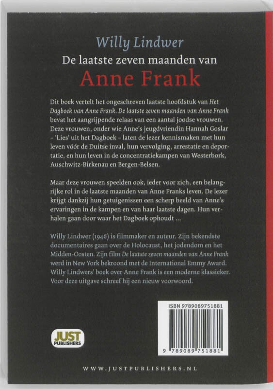 De Laatste zeven maanden van Anne Frank (Paperback)
