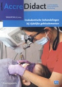 Endodontische behandelingen bij tijdelijke gebitselementen (Paperback)