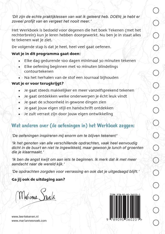 Werkboek Tekenen (met het rechterbrein) kun je leren (Paperback)