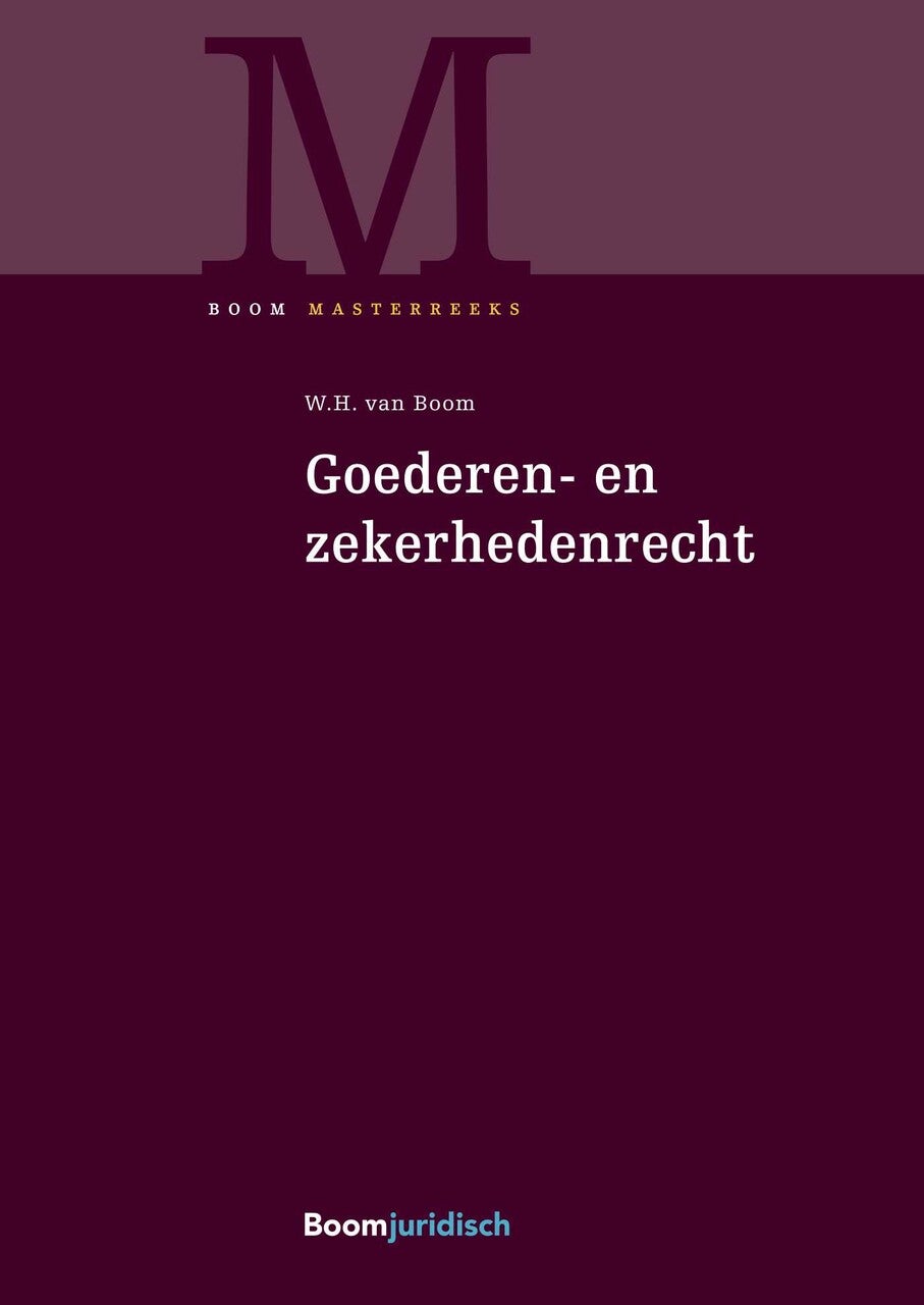 Goederen- & zekerhedenrecht (E-book)