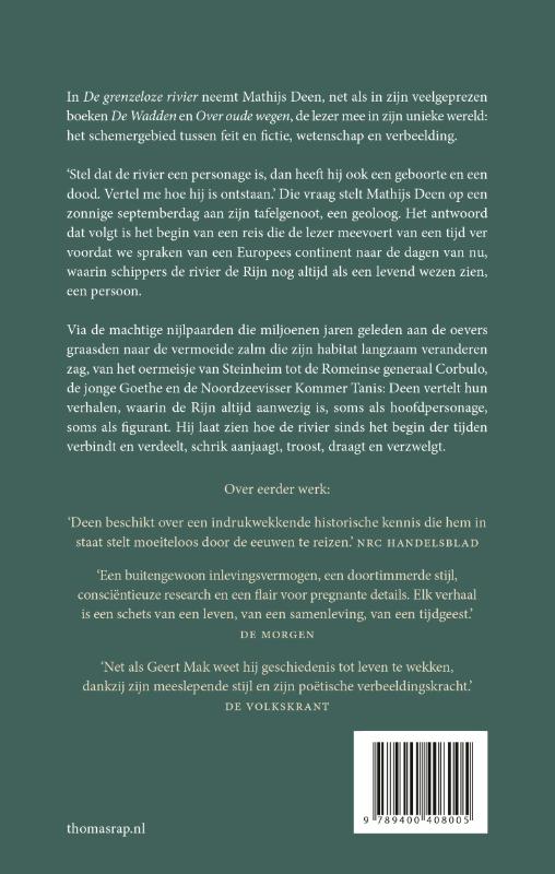 De grenzeloze rivier (Hardback)