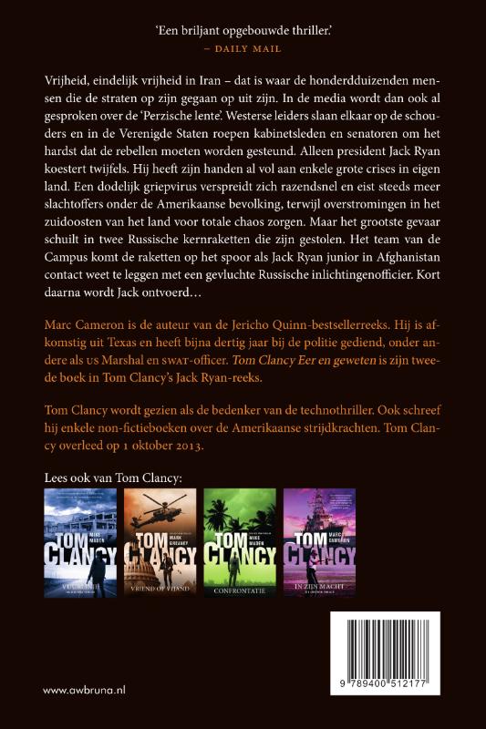 Tom Clancy Eer en geweten (Paperback)