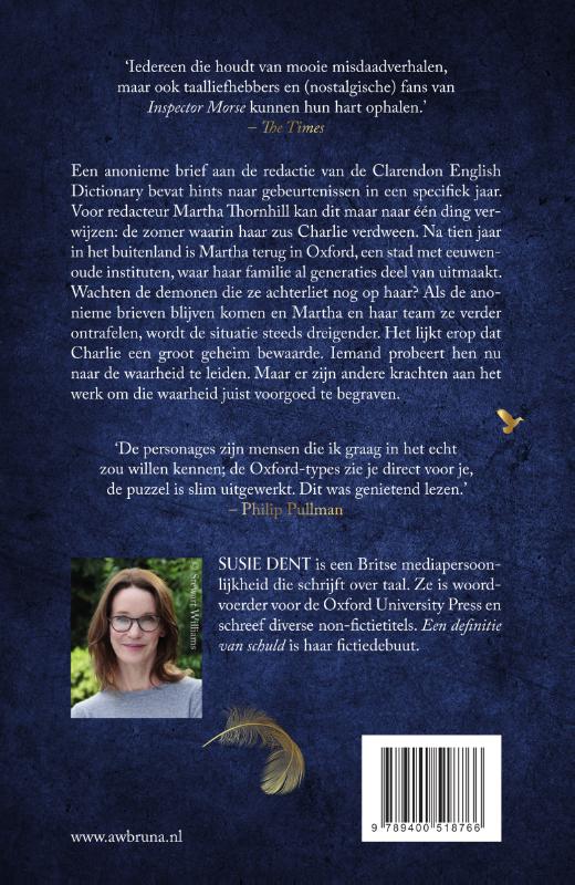 Een definitie van schuld (Paperback)