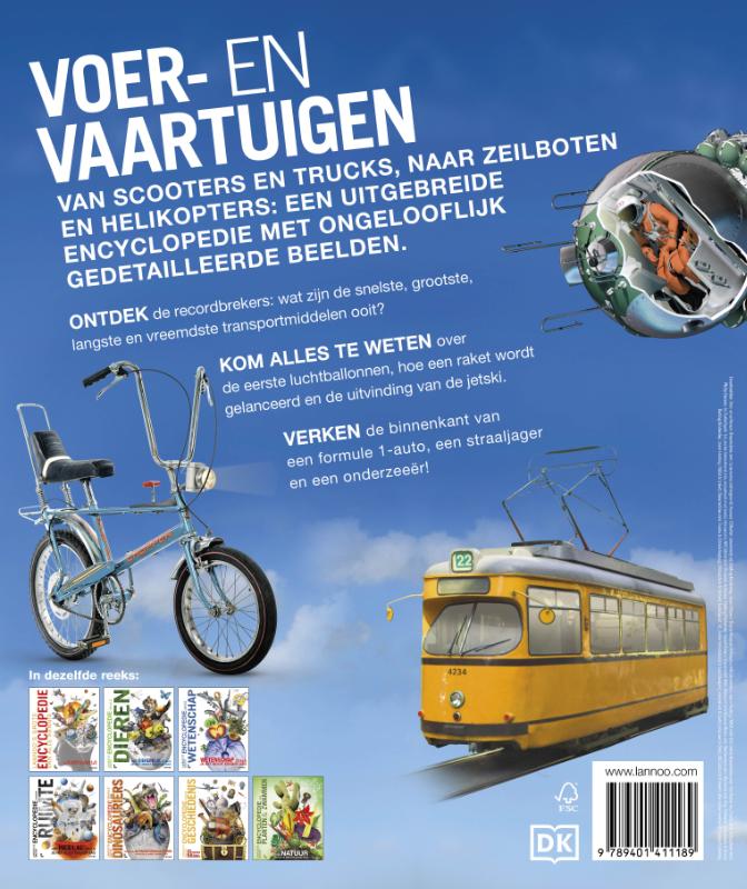 Lannoo's grote encyclopedie van alle voer- en vaartuigen (Hardback)