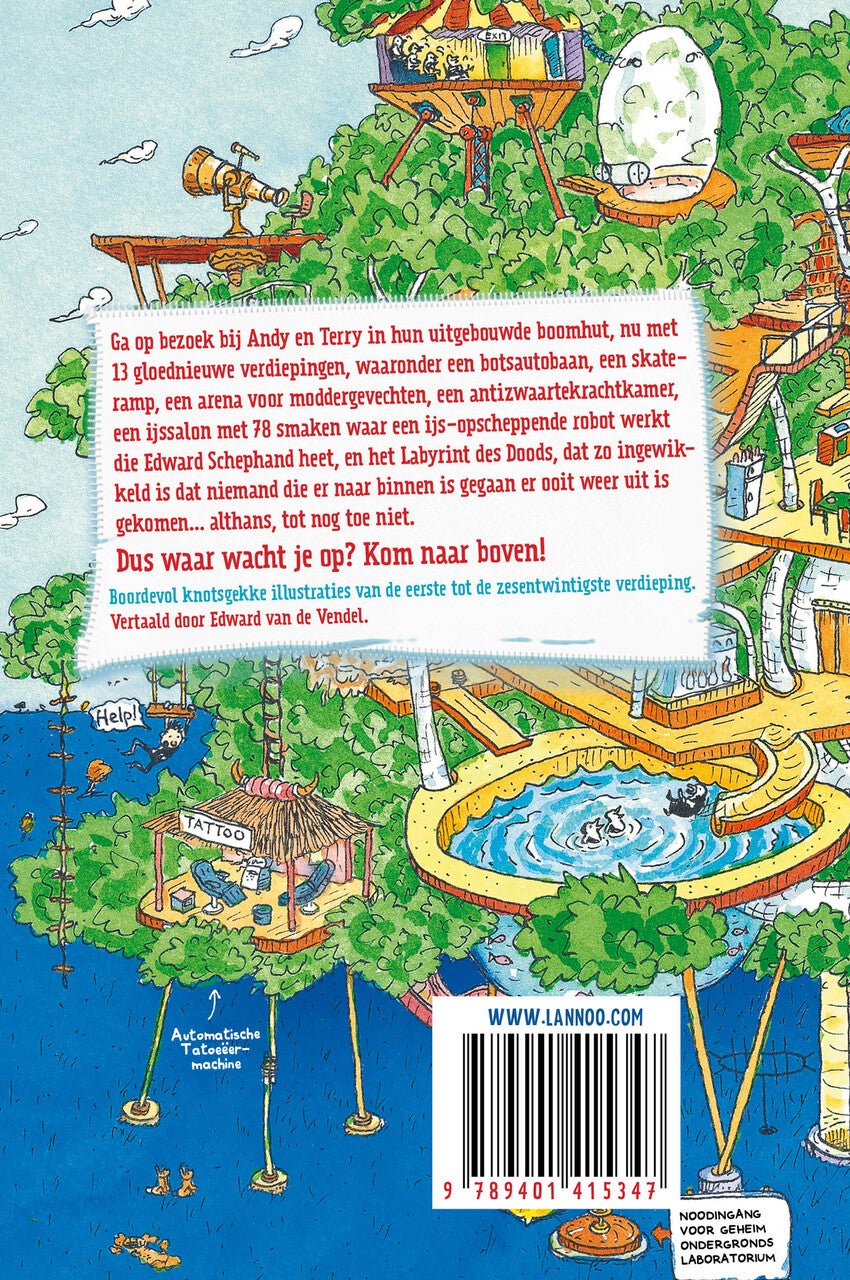 De waanzinnige boomhut van 26 verdiepingen (E-book)