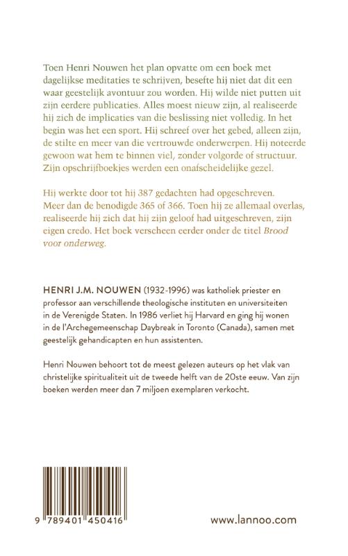 Een jaar met Henri Nouwen (Hardback)