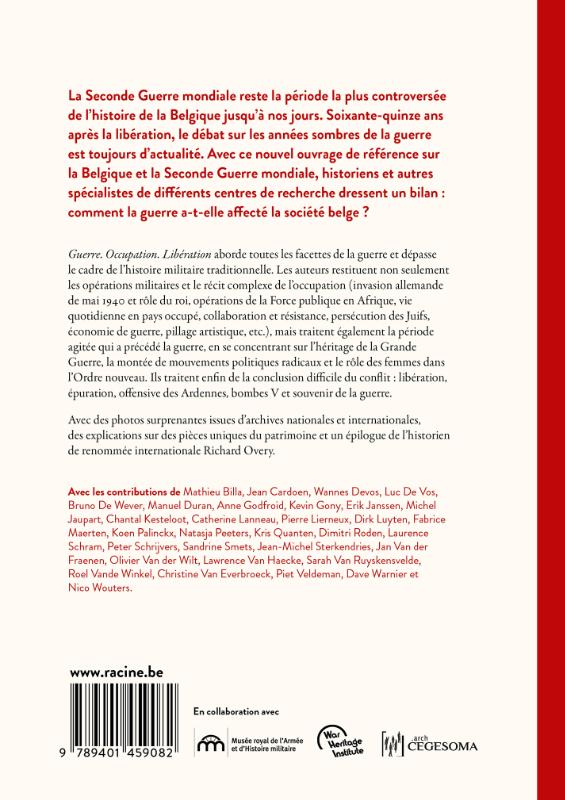 Guerre. Occupation. Libération (Hardback)