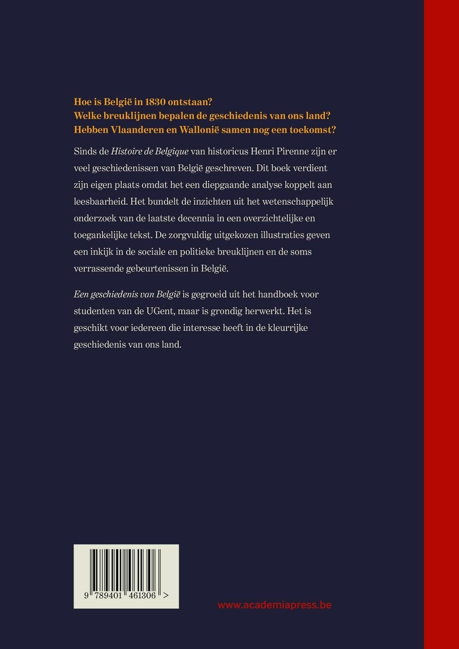 Een geschiedenis van België (E-book)