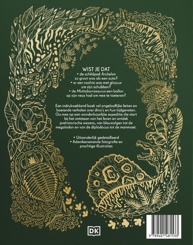 Het dikke boek van alle bijzondere dino's (Hardback)