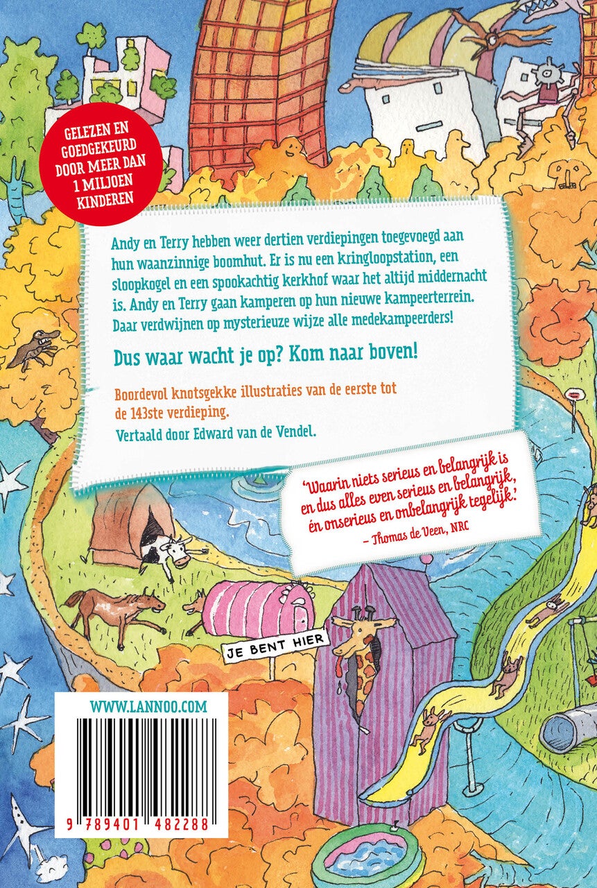 De waanzinnige boomhut van 143 verdiepingen (E-book)