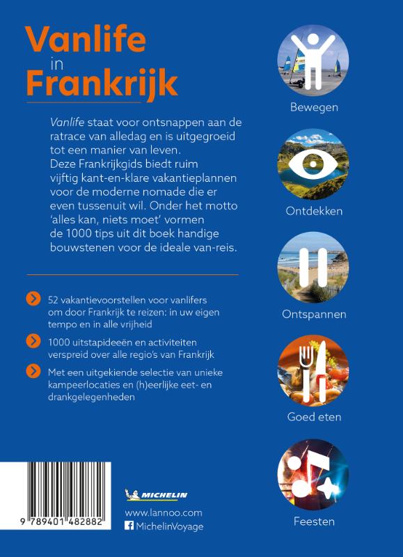 Vanlife in Frankrijk (Hardback)