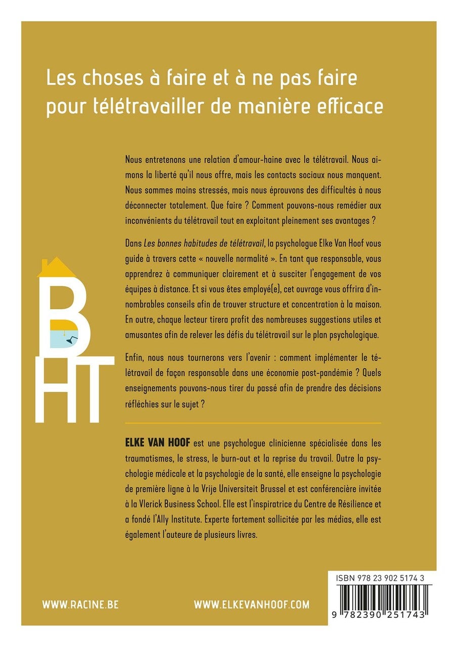 B.H.T. Les bonnes habitudes de télétravail (E-book)