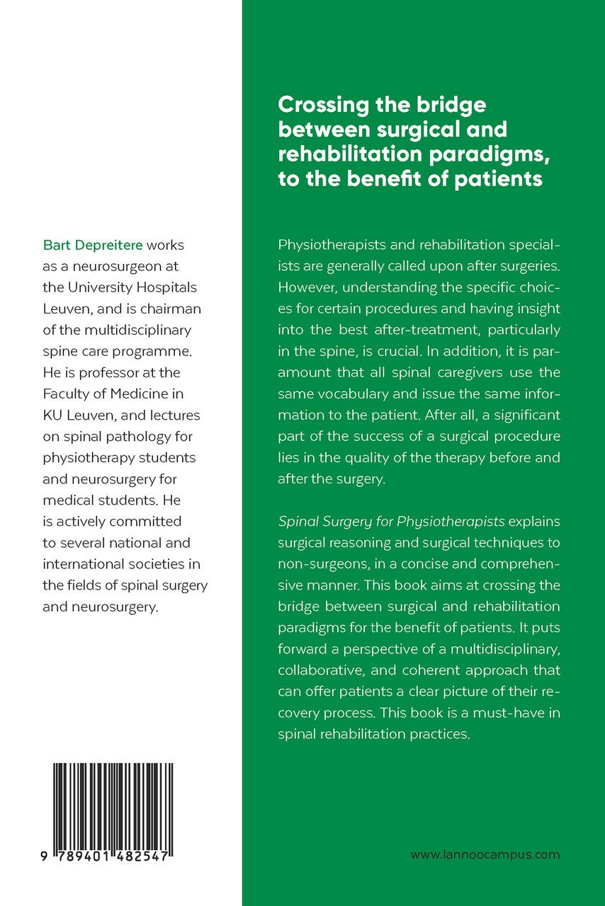 Spinal surgery for physiotherapists (E-book)