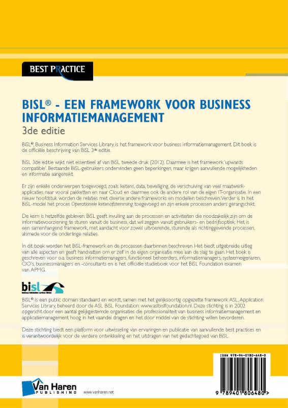 BISL. Een framework voor business informatiemanageme (Paperback)