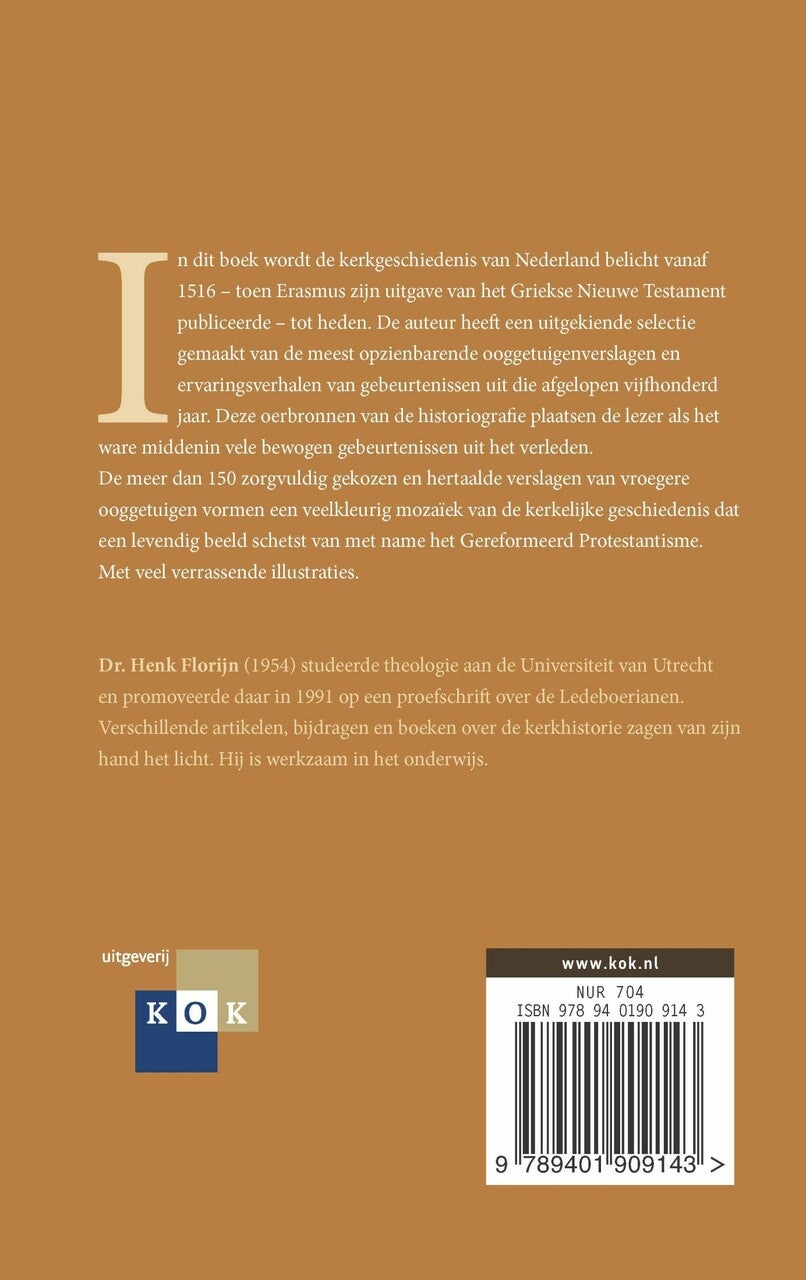 Ooggetuigen van de Nederlandse kerkgeschiedenis (E-book)
