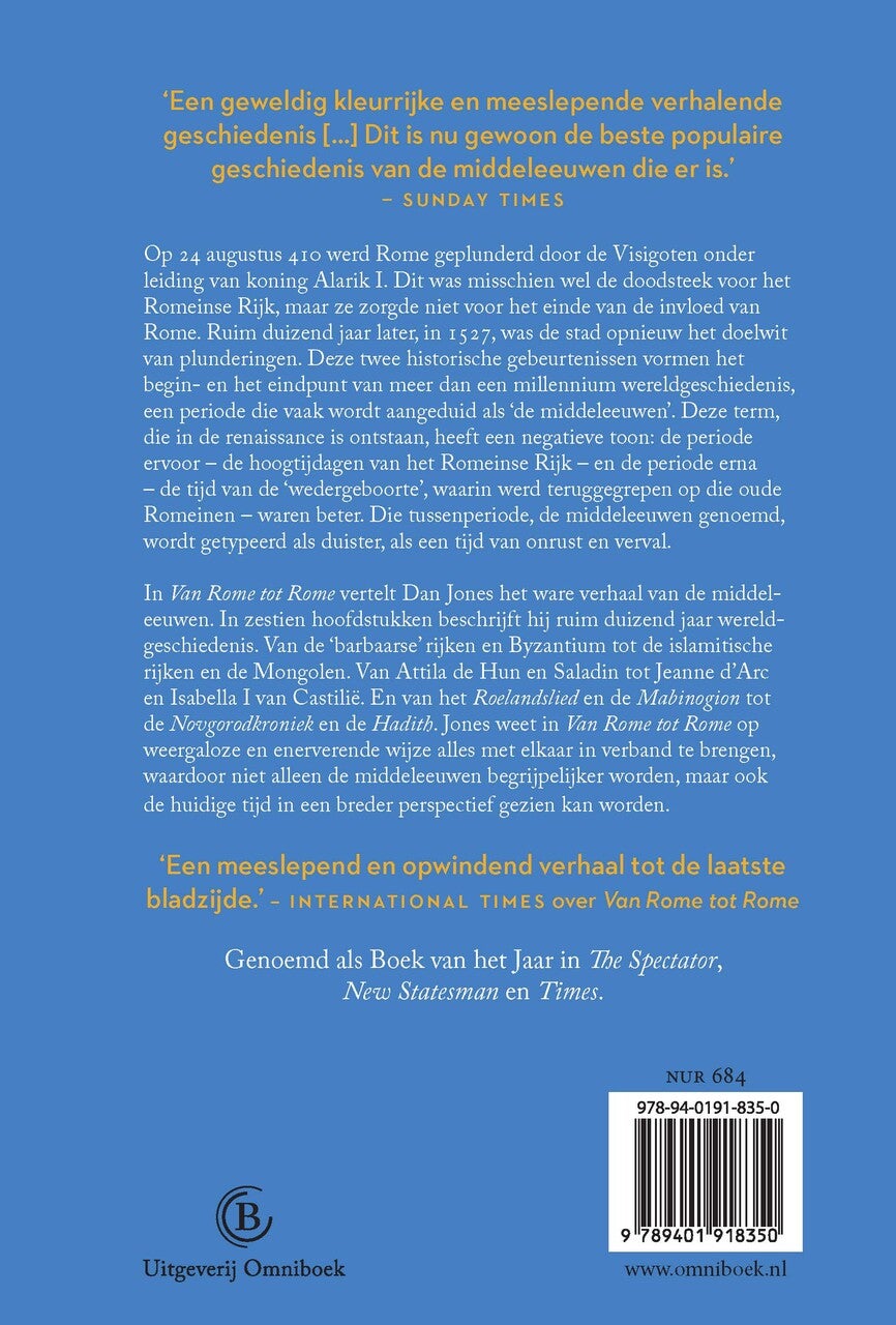 Van Rome tot Rome (Hardback)