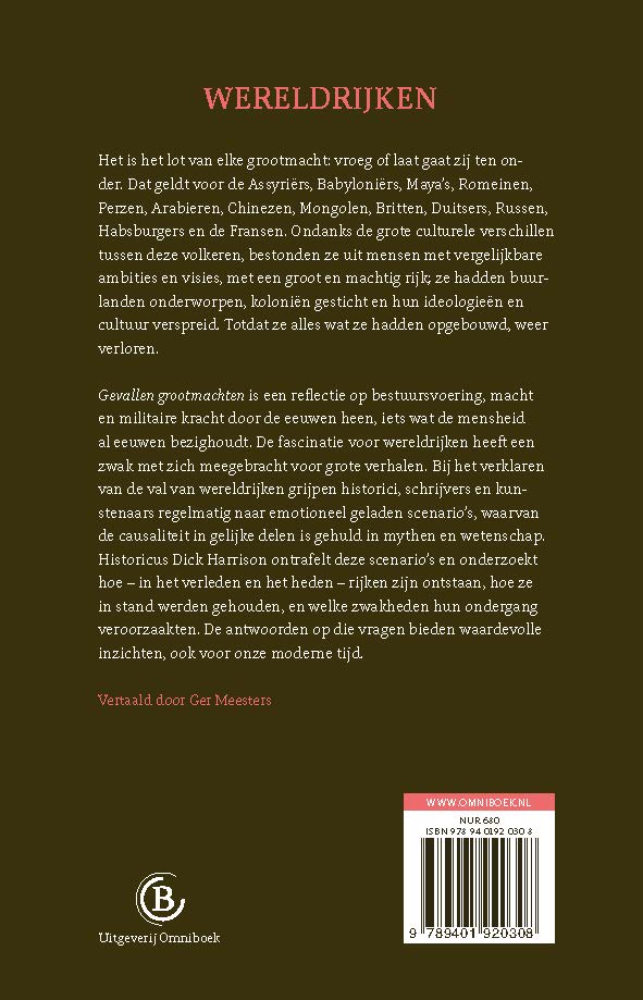 Gevallen grootmachten (Hardback)